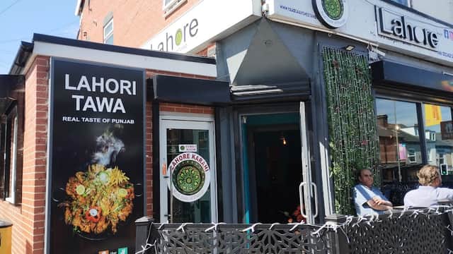 Dining at Lahore Restaurant in heeley