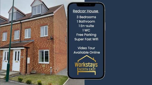 Accommodation at Redcar House - New build Sleeps 6 Workstays UK in redcar