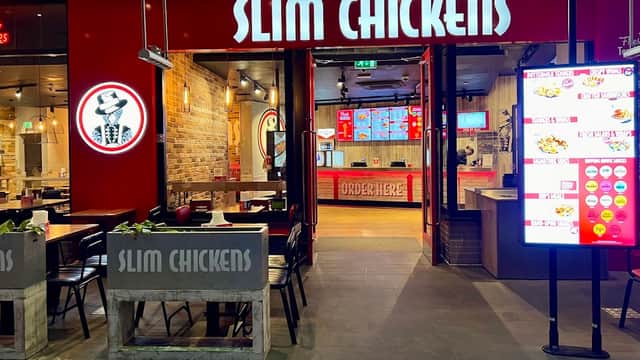 Dining at Slim Chickens in leeds