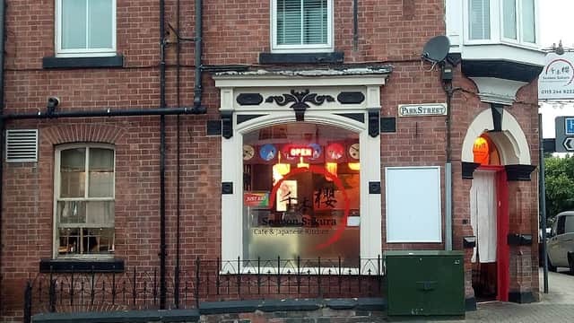 Dining at Senbon Sakura Cafe & Japanese Kitchen in leeds