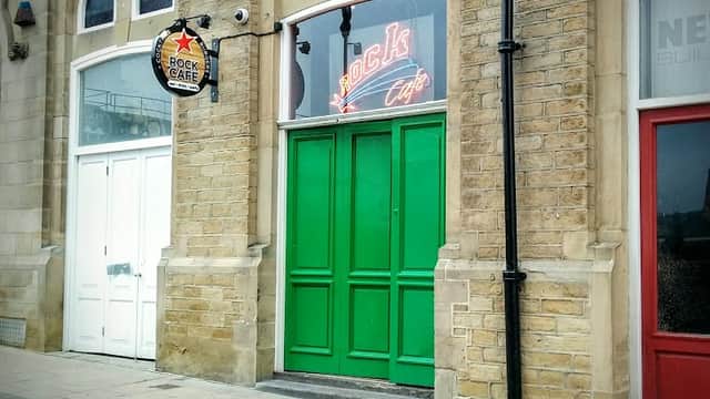 Dining at The Rock Cafe in huddersfield