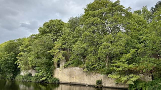 Woodside Mills Lock - Historic Site in exley