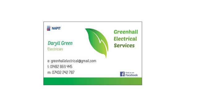 Greenhall Electrical Services Ltd. - Electricians in beverley