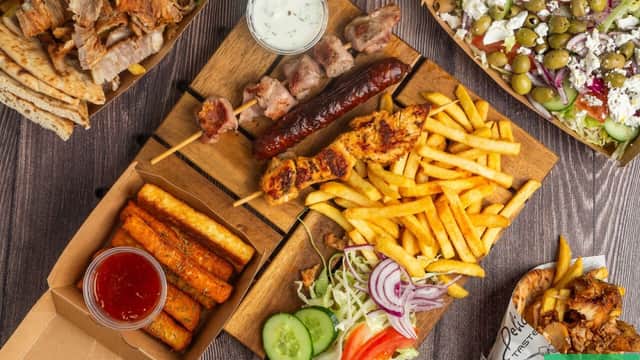 Dining at Diago's and El Greco (Greek food restaurant & takeaway) in hull