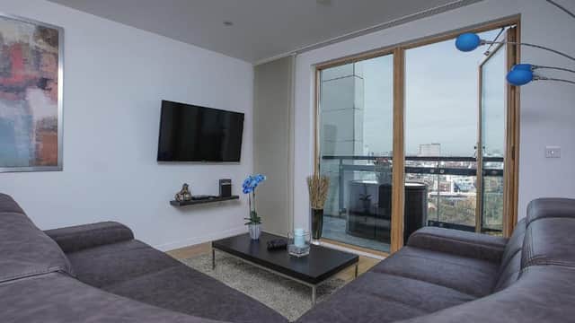 Accommodation at Central Leeds Penthouse in leeds