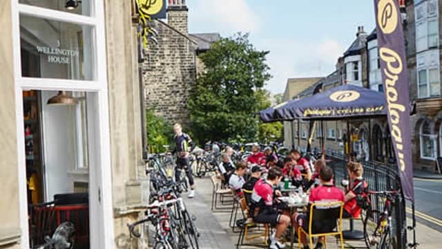 Cafe Prologue Cycling in harrogate