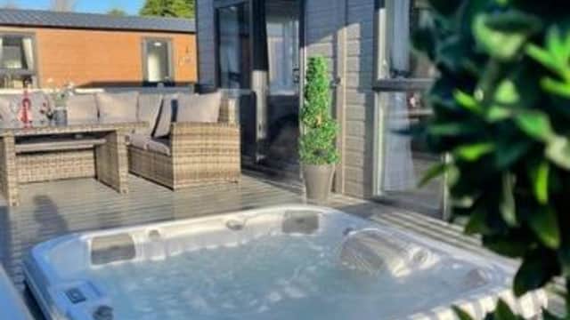 Accommodation at Ailsa Lodge with Hot Tub in allerthorpe
