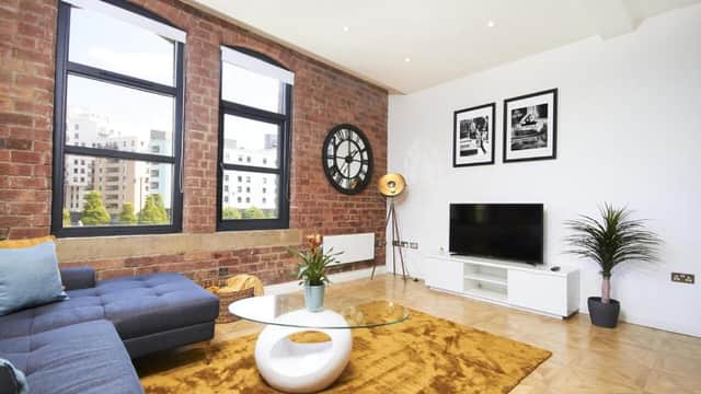 Accommodation at Sleek New York style Apartment in Central Leeds in leeds