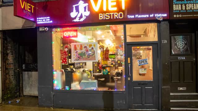 Dining at Viet Bistro in leeds