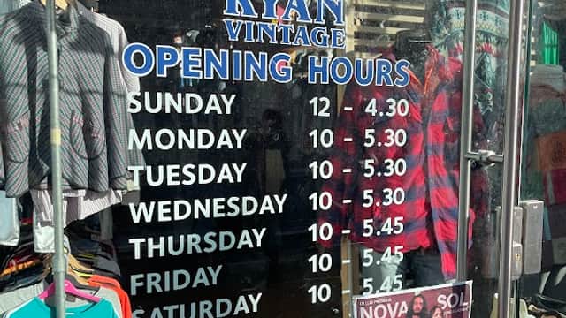 Ryan Vintage - Clothes Shops in hunslet