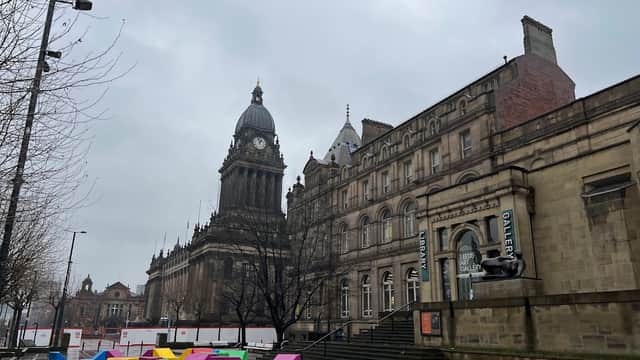 Bus Stop at Civic Q - Bus Stops in leeds