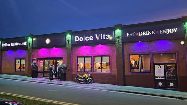 Dining at Dolce Vita Wakefield in wakefield