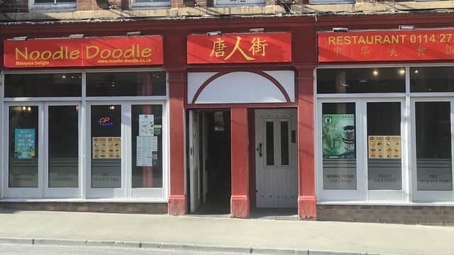 Dining at Noodle Doodle in sheffield