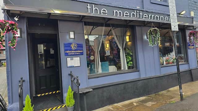 Dining at Mediterranean Sharrow Vale in sheffield