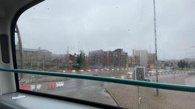 Bus Stop at Infirmary Road/Penistone Road - Bus Stops in neepsend