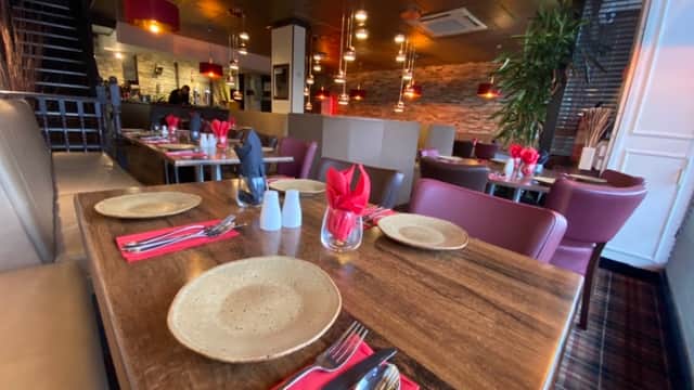 Dining at Indus Restaurant in sheffield