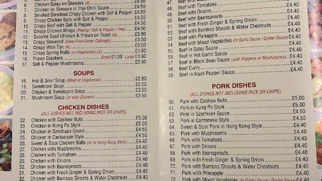 Lakeside Oriental Cuisine - Takeaway in conisbrough
