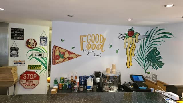Dining at Food Target in heeley