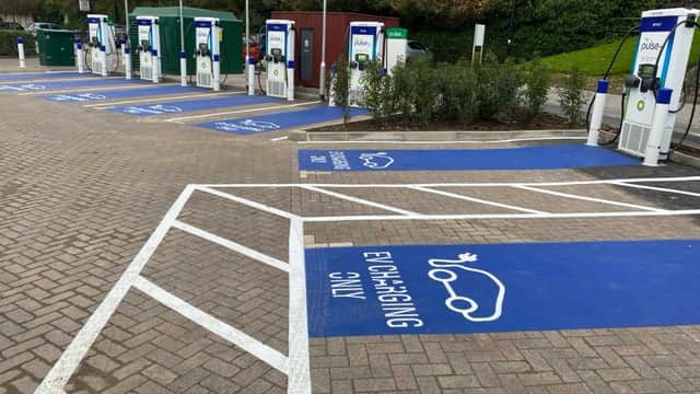 bp pulse Charging Station - EV Charging in farsley