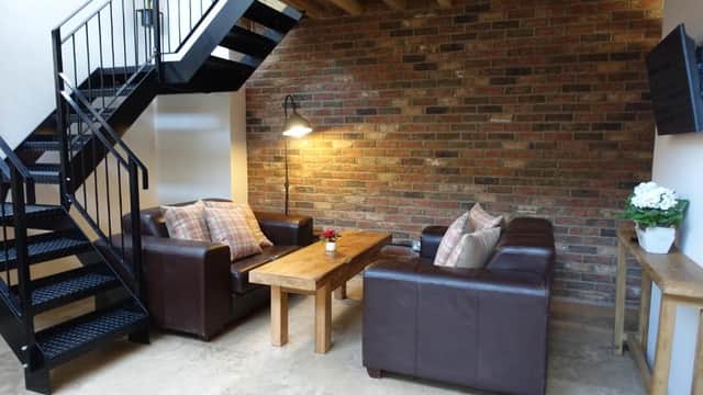 Accommodation at The Workshop, in 18th century Lothersdale Mill in lothersdale
