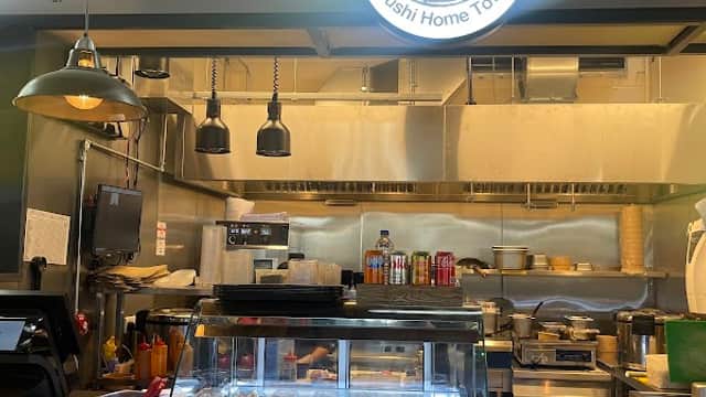 Dining at Sushi home town Darley Street Kitchen in bradford