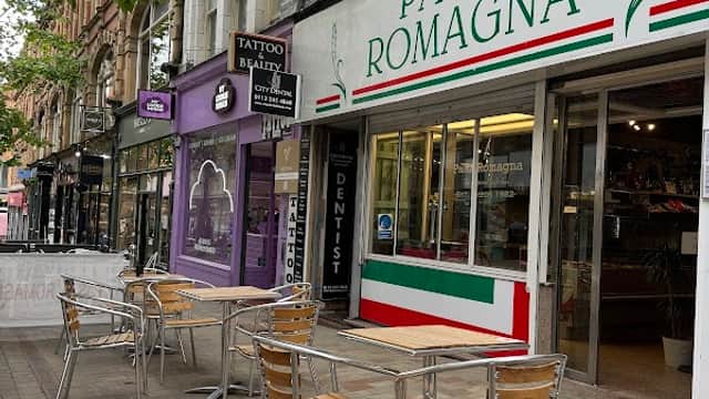 Dining at Pasta Romagna in leeds