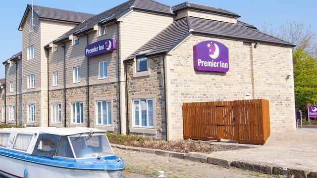 Accommodation at Premier Inn Huddersfield Central hotel in huddersfield