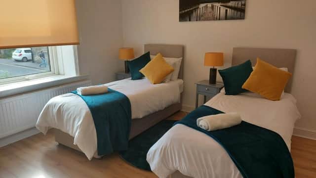 Accommodation at Hilltop Place Suites Flat Above 250 in sheffield