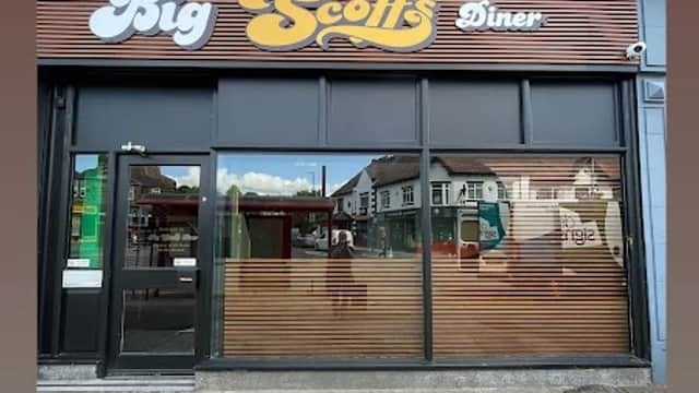 Dining at Big Scoffs Diner in horsforth