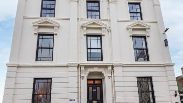 Accommodation at Number One The Crescent in filey