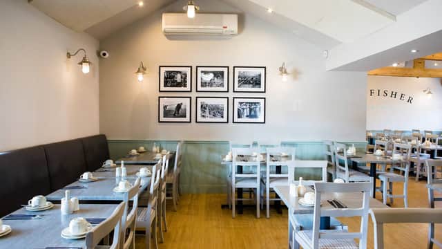 Dining at Kingfisher Fish & Chips Restaurant and Takeaway in wakefield