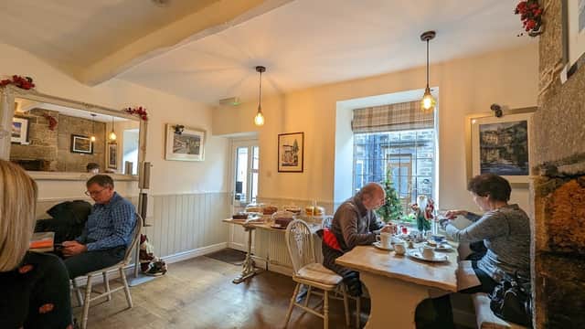 Dining at The Willow in pateley bridge