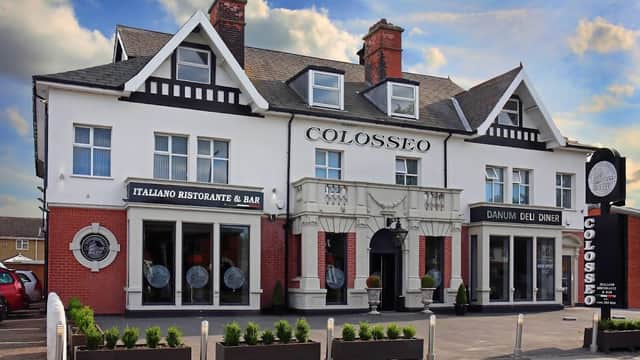 Dining at Colosseo Restaurant in doncaster