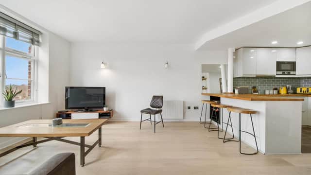 Accommodation at Pass the Keys Top floor apartment In Central York Free Parking in york