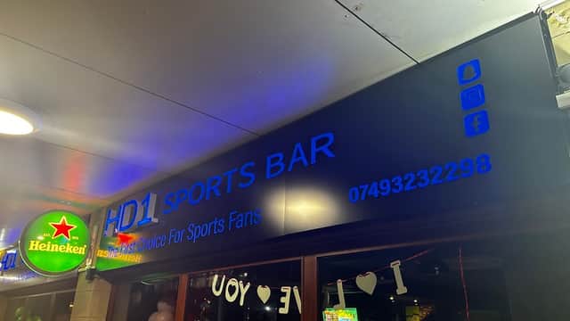 Food & drink at HD1 Sports Bar in huddersfield
