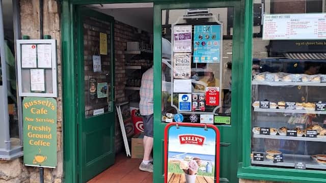Dining at Russell’s Cafe & Bakery in pickering