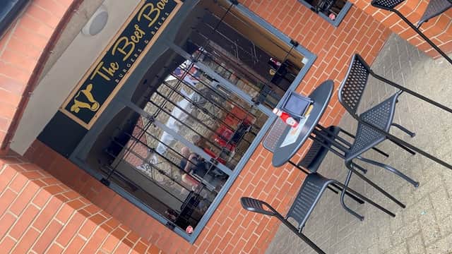 Dining at The Beef Bar in conisbrough