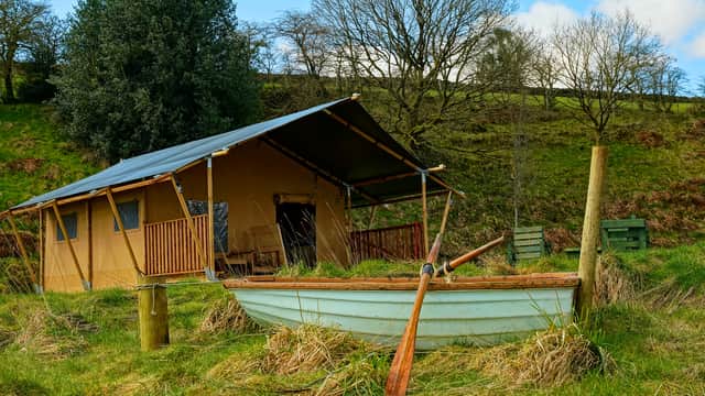 Secret Valley Escapes - Campsite in holmbridge