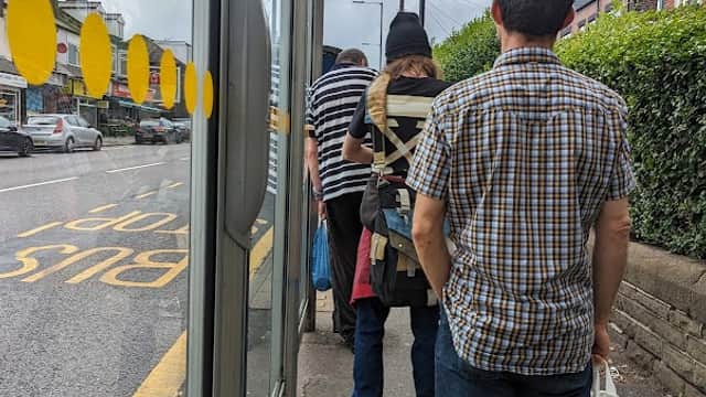 Bus Stop at Abbeydale Road/Carter Knowle Road - Bus Stops in nether edge