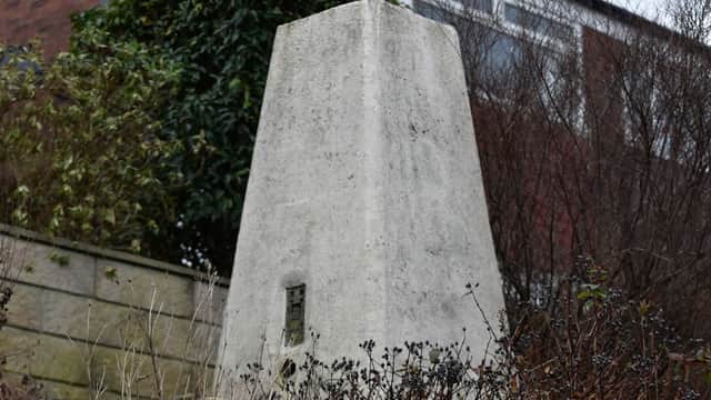 Whitecote Trig point - Historic Site in farsley