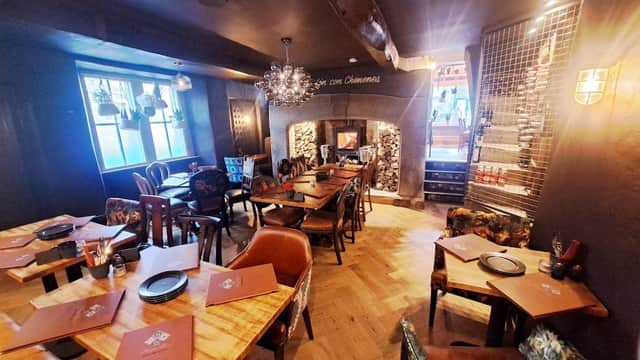 Dining at Plaza Uno Grassington in grassington