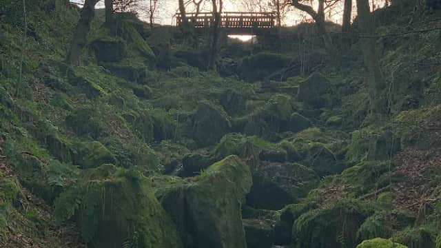 Hebers Ghyll Waterfall - Waterfalls in ilkley