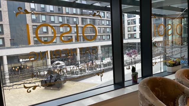 Dining at OISOI Bar & Restaurant in sheffield