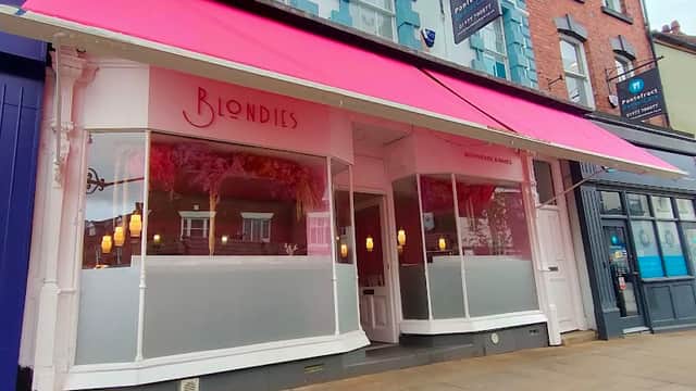 Dining at Blondies Brewhouse & Bakes in pontefract