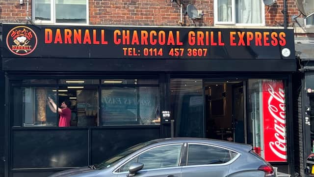 Dining at Darnall Charcoal Grill Express in carbrook
