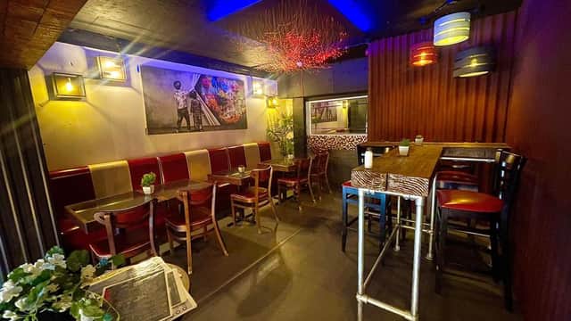 Dining at Hooyah Burgers in leeds