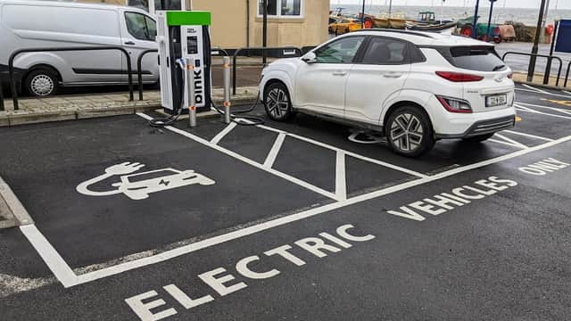 Blink Charging Station - EV Charging in redcar