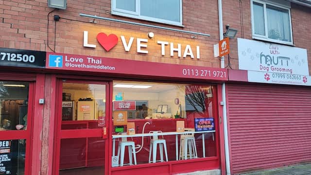 Dining at Love Thai in beeston