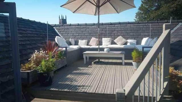 Accommodation at Luxury 3 bedroom penthouse w massive roof terrace in huddersfield