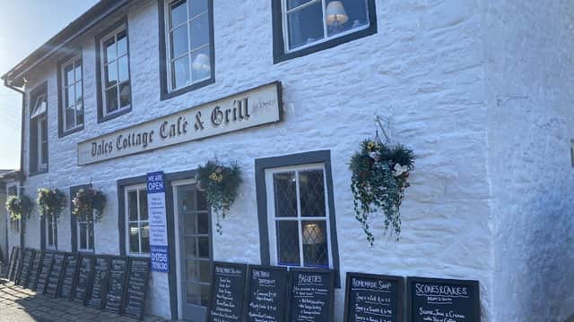 Dining at Dales Cottage Cafe & Grill in skipton